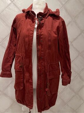 Forever 21 Rust Utility Anorak Jacket